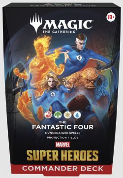 CARTES MAGIC OF THE GATHERING - MTG MARVEL SUPER HEROES COMMANDER - FANTASTIC FOUR (EN)